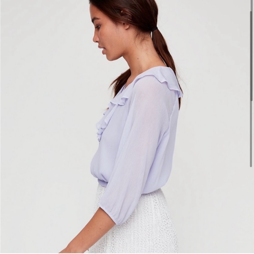 Aritzia Little Moon Rosemary Blouse NWOT